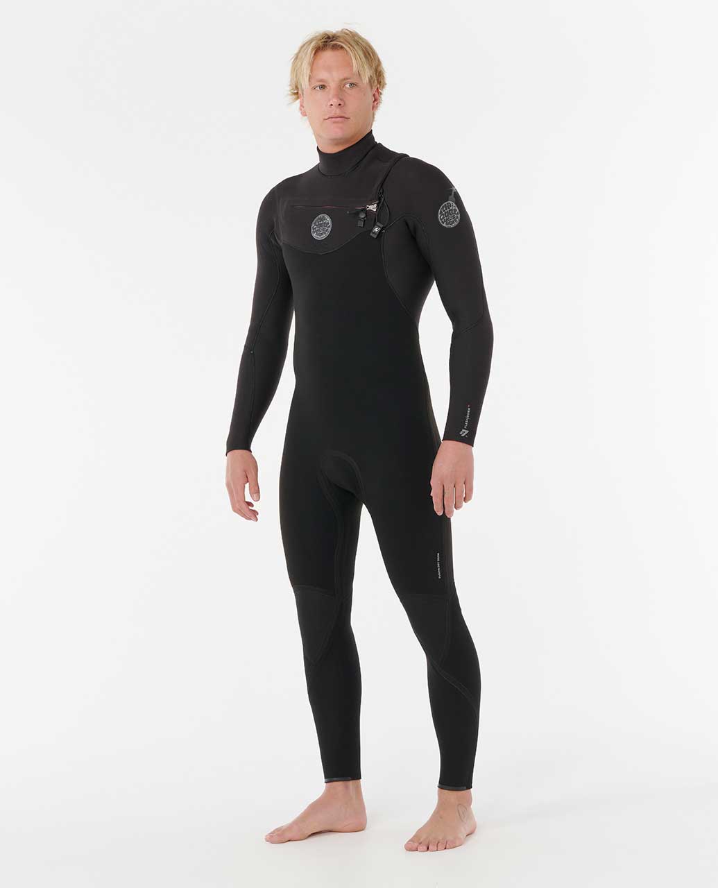 Rip Curl Men Flashbomb 4/3 Chest Zip Fullsuit Wetsuit