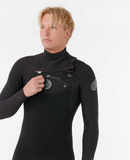 Rip Curl Men Flashbomb 4/3 Chest Zip Fullsuit Wetsuit