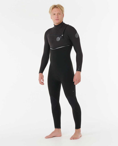 Rip Curl Men E-Bomb 3/2 Chest Zip Fullsuit Wetsuit