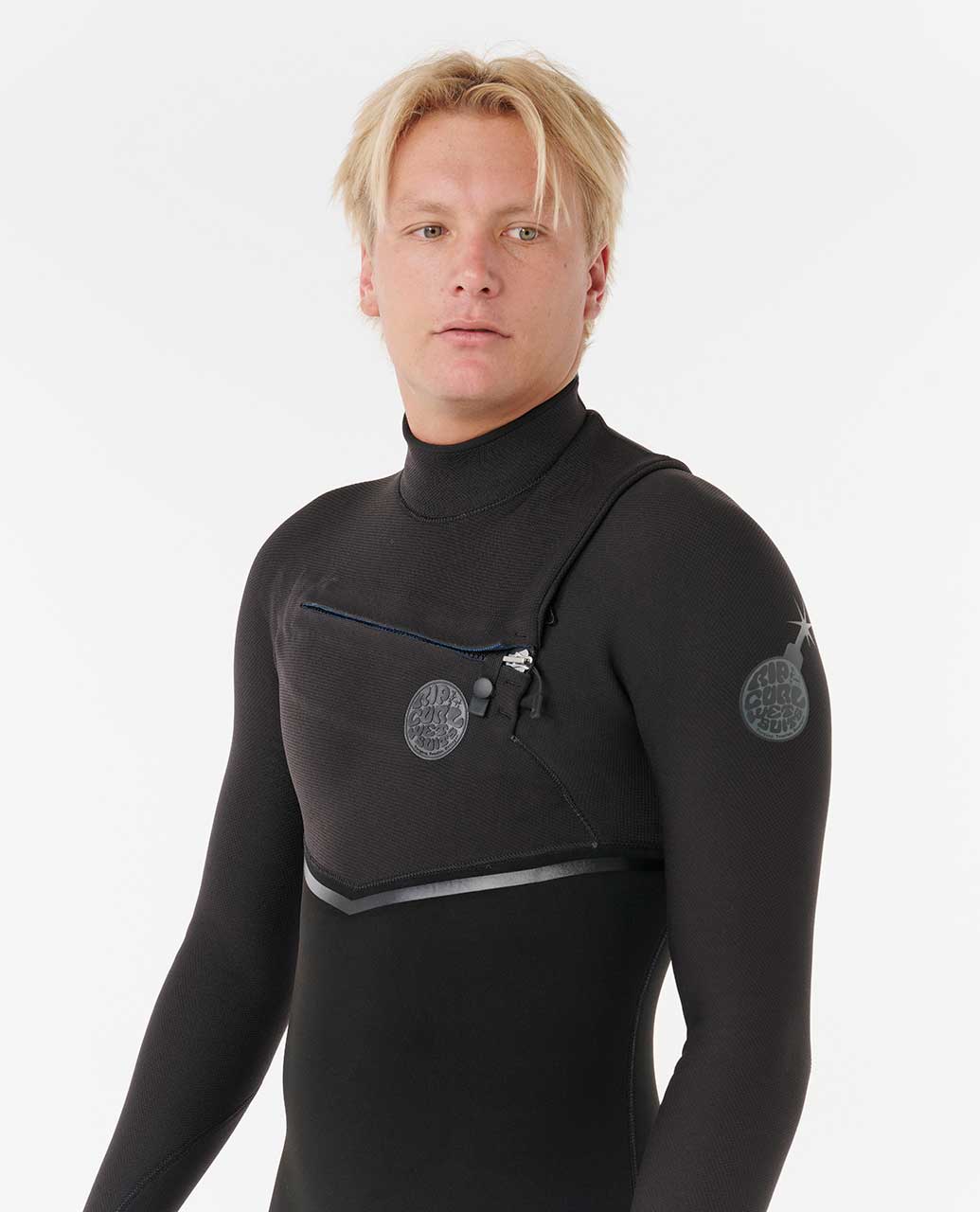 Rip Curl Men E-Bomb 4/3 Chest Zip Fullsuit Wetsuit