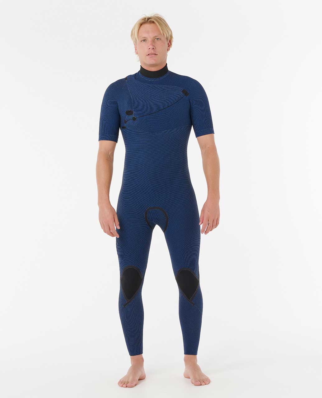 Rip Curl Men E-Bomb 2/2 Zip Free Short Sleeve Springsuit