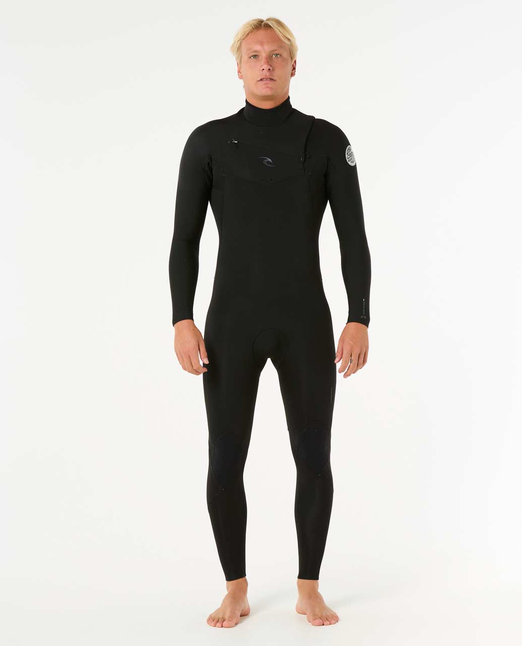 Rip Curl Men Mens Dawn Patrol 4/3 Chest Zip Steamer Wetsuit