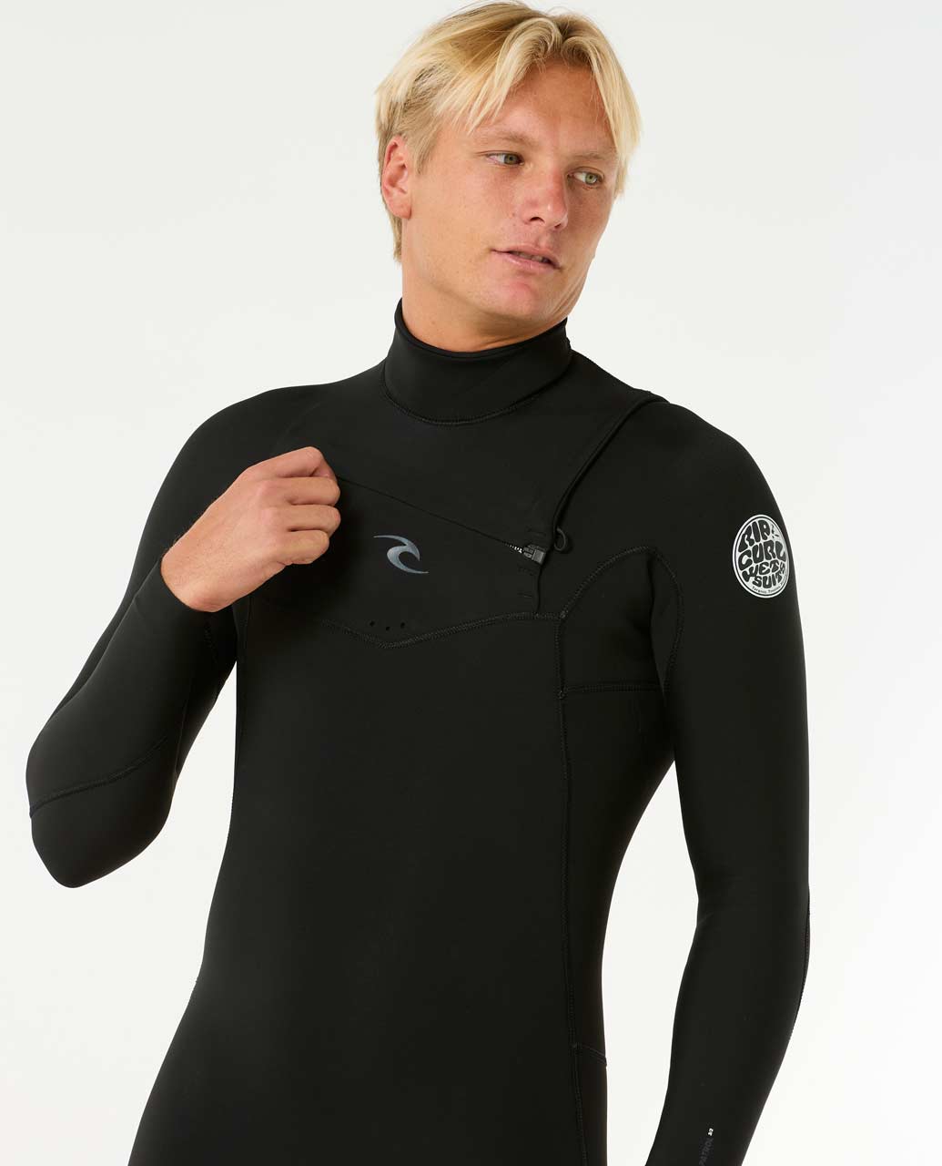 Rip Curl Men Mens Dawn Patrol 4/3 Chest Zip Steamer Wetsuit