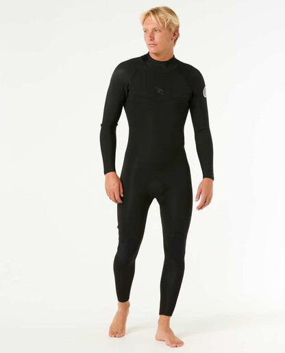 Rip Curl Men Mens Dawn Patrol 4/3 Back Zip Steamer Wetsuit
