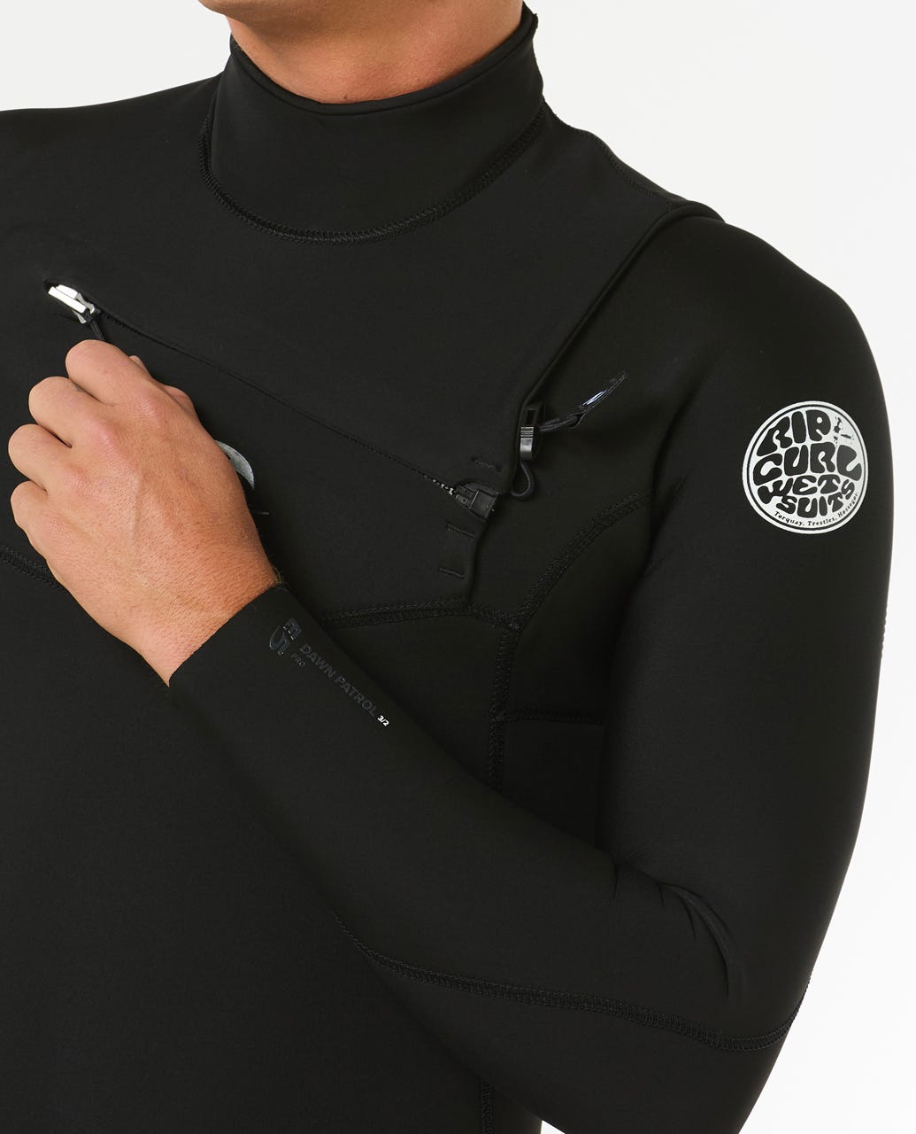 Rip Curl Men Dawn Patrol Pro 4/3 Chest Zip Fullsuit Wetsuit