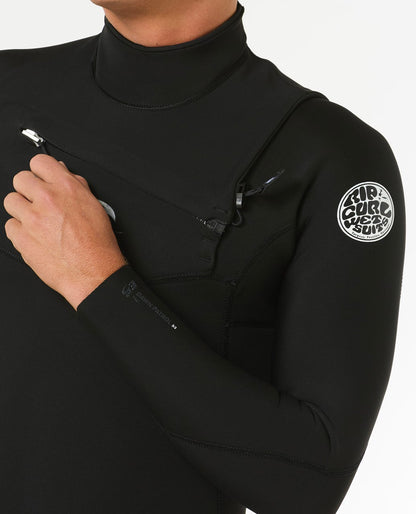 Rip Curl Men Dawn Patrol Pro 4/3 Chest Zip Fullsuit Wetsuit