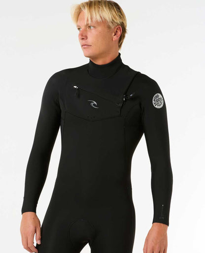 Rip Curl Men Dawn Patrol Pro 4/3 Chest Zip Fullsuit Wetsuit