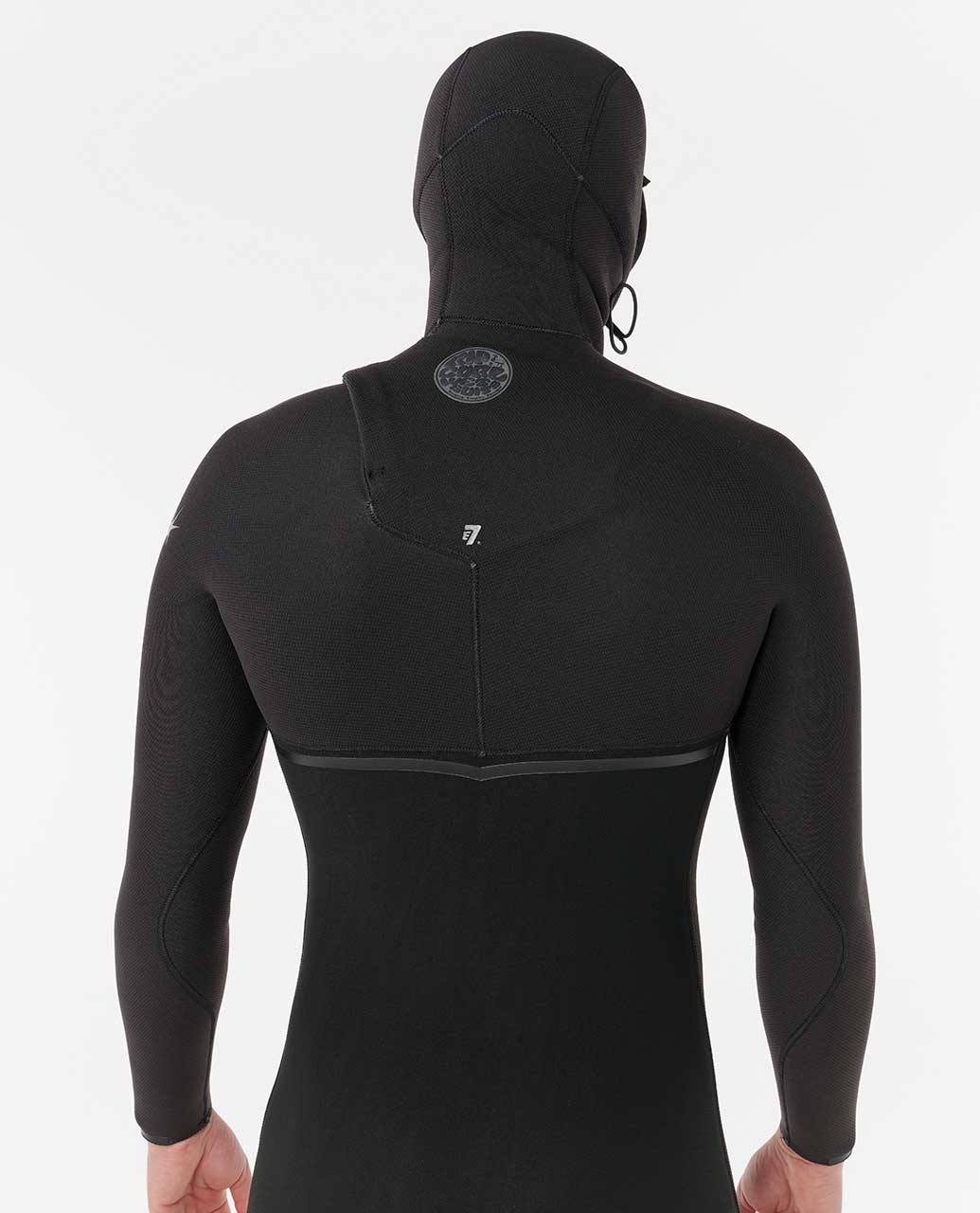 Rip Curl Men E-Bomb 4/3 Zip Free With Hood Fullsuit Wetsuit