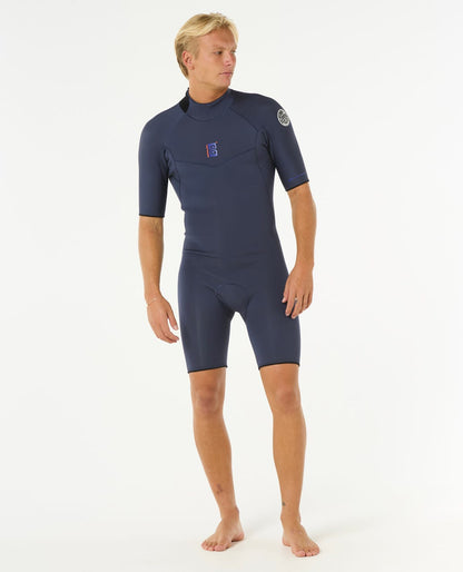 Rip Curl Men Mens Dawn Patrol 2mm Back Zip Springsuit