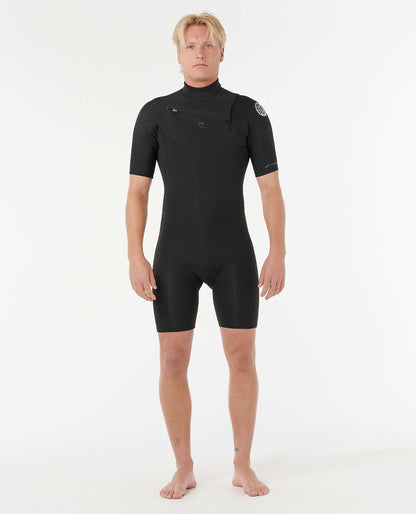 Rip Curl Men Mens Dawn Patrol 2/2 Chest Zip Springsuit