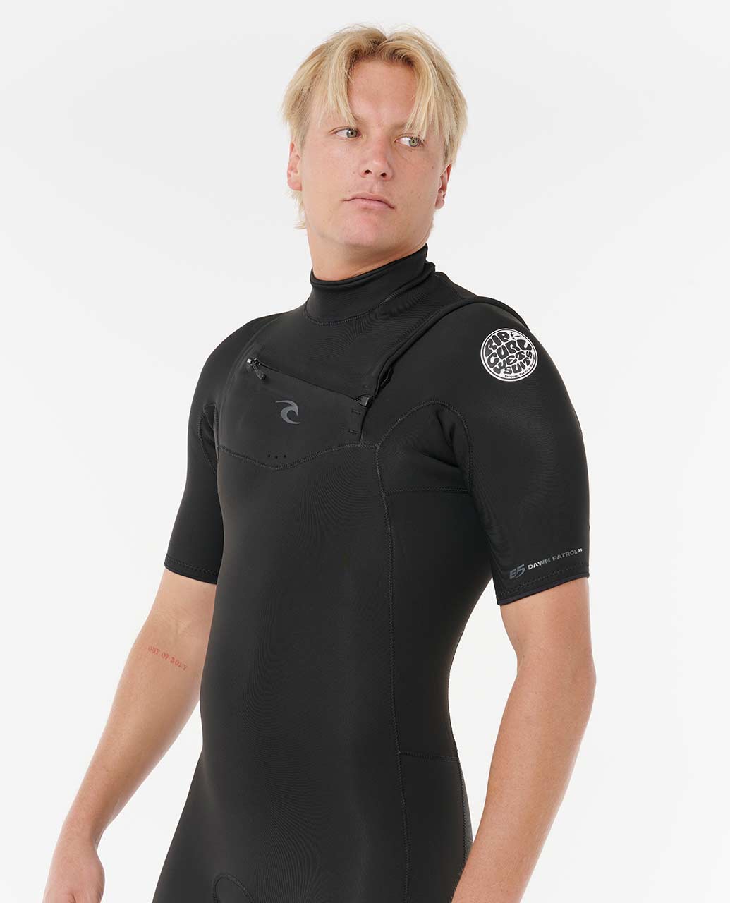 Rip Curl Men Mens Dawn Patrol 2/2 Chest Zip Springsuit