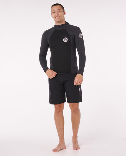 Rip Curl Men Ultimate Search Long Sleeve Hood Vest