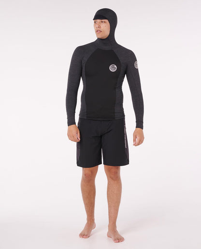 Rip Curl Men Ultimate Search Long Sleeve Hood Vest