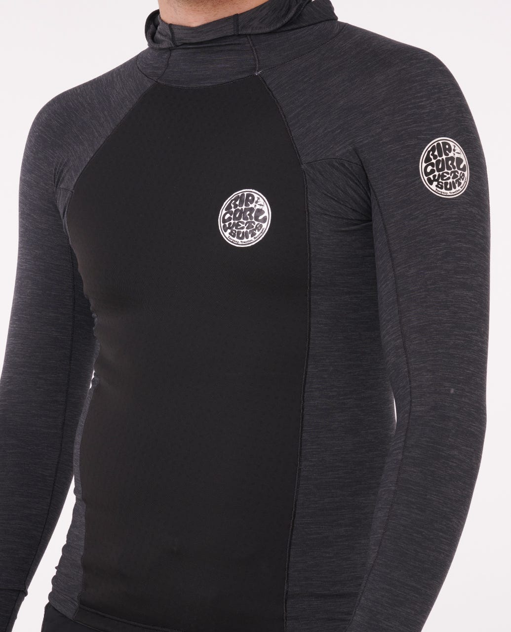 Rip Curl Men Ultimate Search Long Sleeve Hood Vest