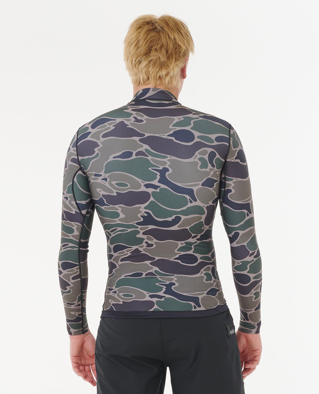 Rip Curl Men Eddie Would Go Reversible Dawn Patrol Long Sleeve 1.5m Wetsuit Jacket