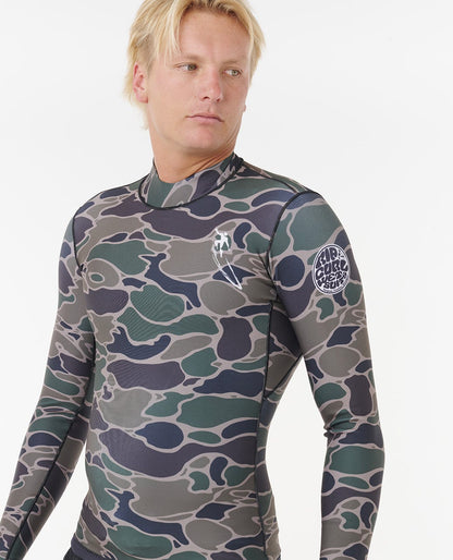 Rip Curl Men Eddie Would Go Reversible Dawn Patrol Long Sleeve 1.5m Wetsuit Jacket