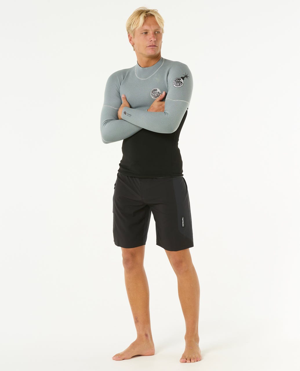 Rip Curl Men E-Bomb 1.5mm Long Sleeve Wetsuit Jacket
