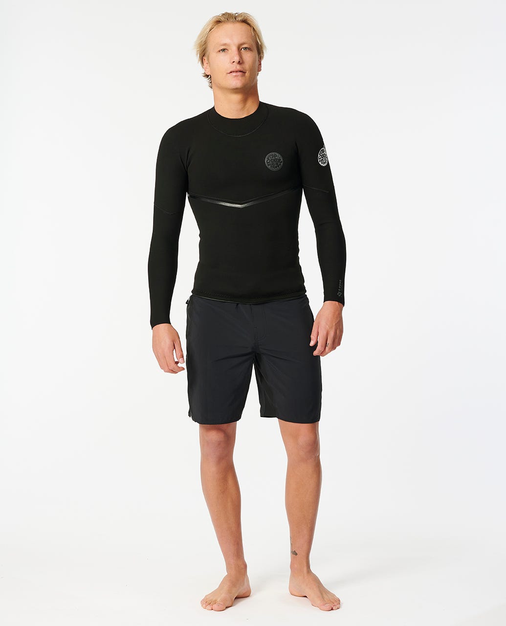 Rip Curl Men E-Bomb 1.5mm Long Sleeve Wetsuit Jacket