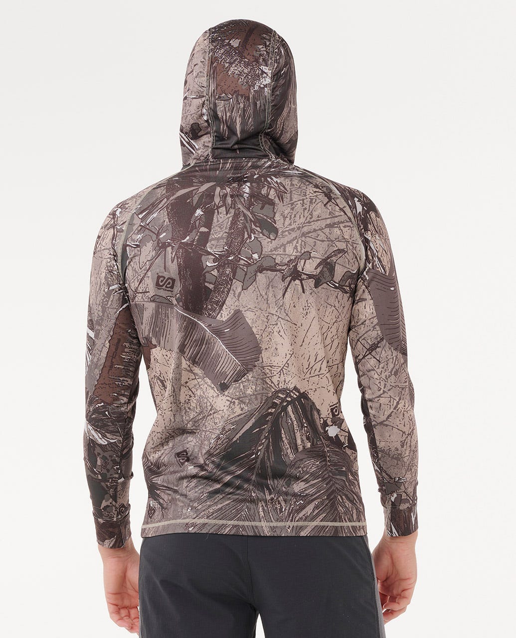 Rip Curl Men Search UPF50 Hood Rash Guard
