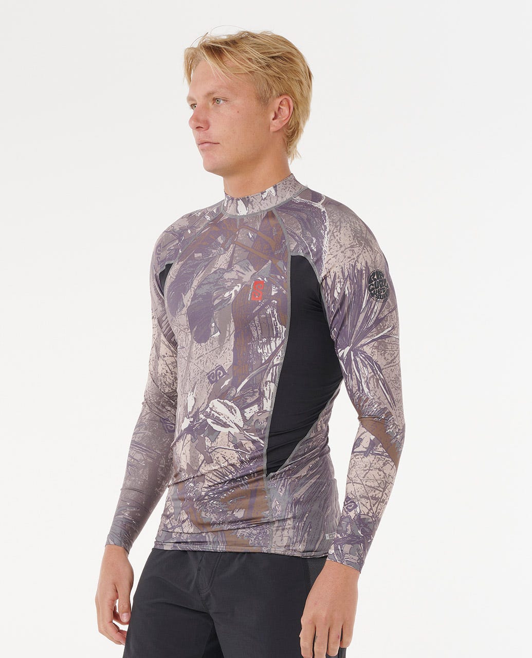 Rip Curl Men Search UPF50 Performance Long Sleeve Rash Guard