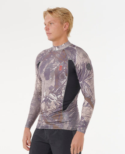 Rip Curl Men Search UPF50 Performance Long Sleeve Rash Guard