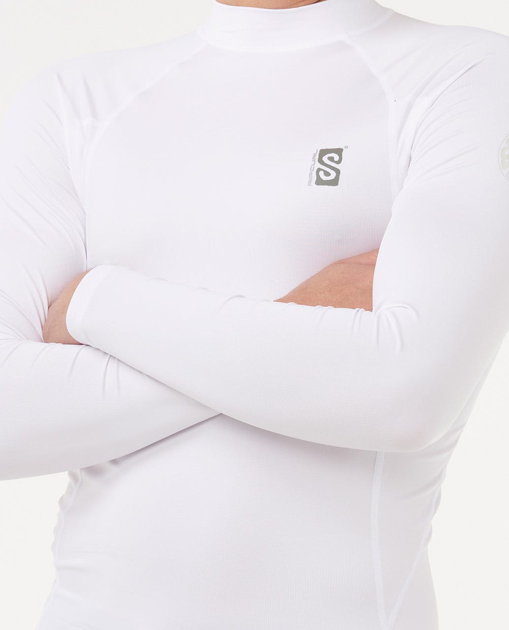Rip Curl Men Search UPF50 Performance Long Sleeve Rash Guard