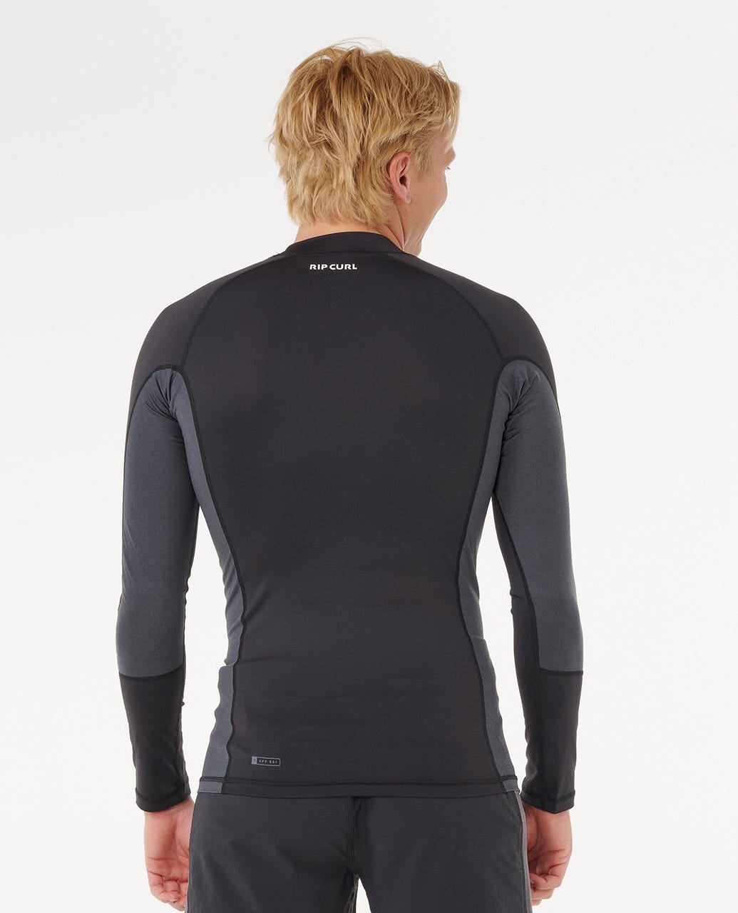 Rip Curl Men Waves UPF50 Performance Long Sleeve Rash Guard