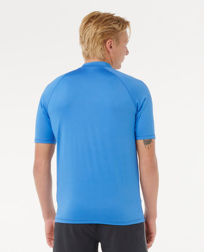 Rip Curl Men Stapler UPF50 Short Sleeve Rash Guard