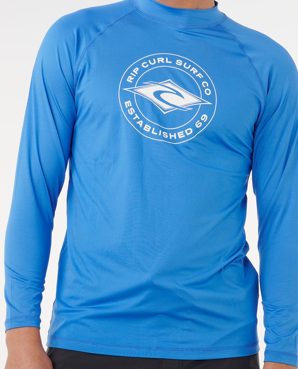 Rip Curl Men Stapler UPF50 Long Sleeve Rash Guard