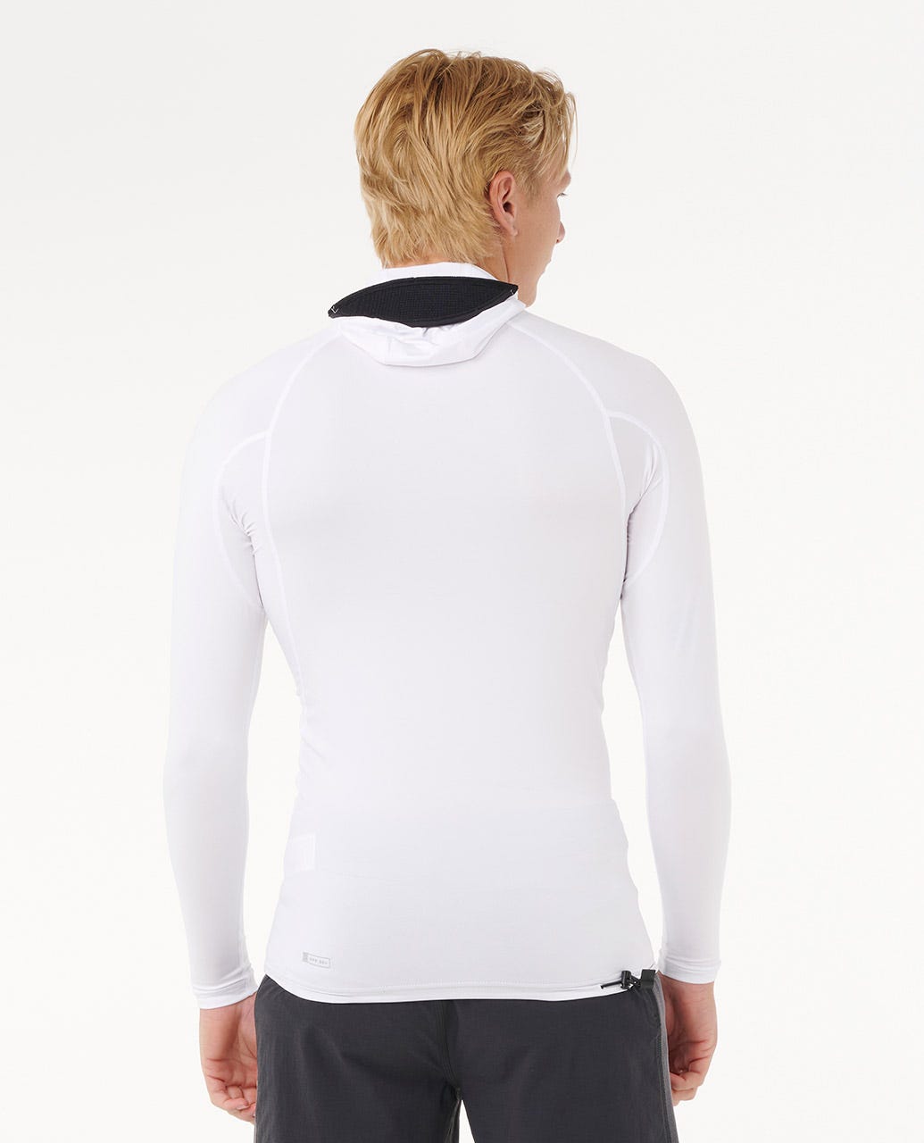 Rip Curl Men Search UPF50 Performance Hood Long Sleeve Rash Guard