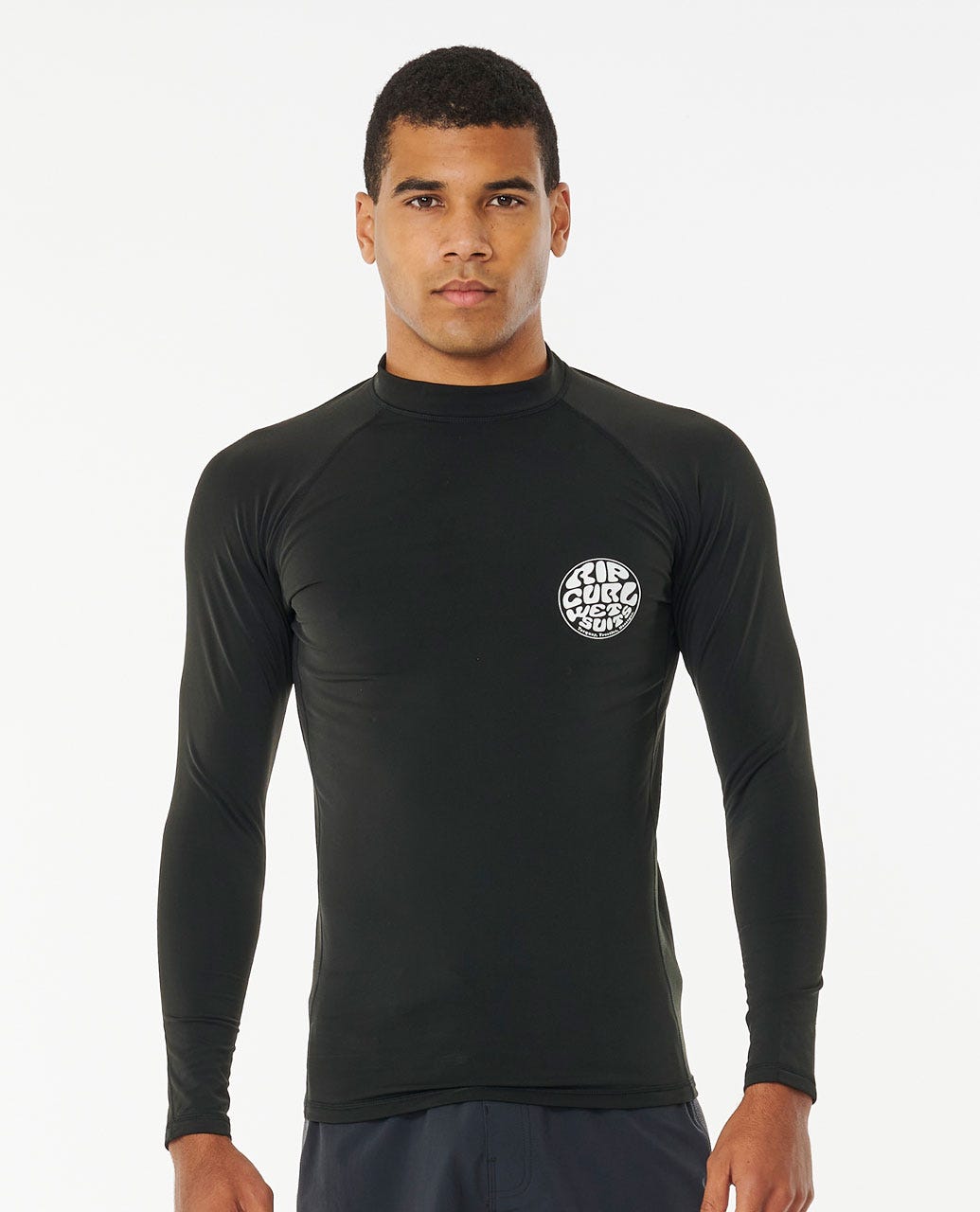 Rip Curl Men Icons UPF50+ Brushed Long Sleeve Rash Vest