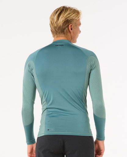 Rip Curl Men Waves UV Long Sleeve Rash Guard