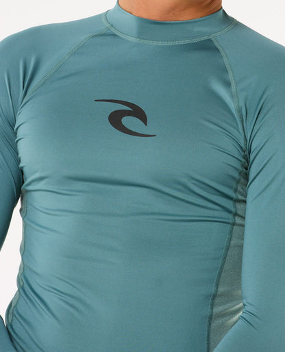 Rip Curl Men Waves UV Long Sleeve Rash Guard