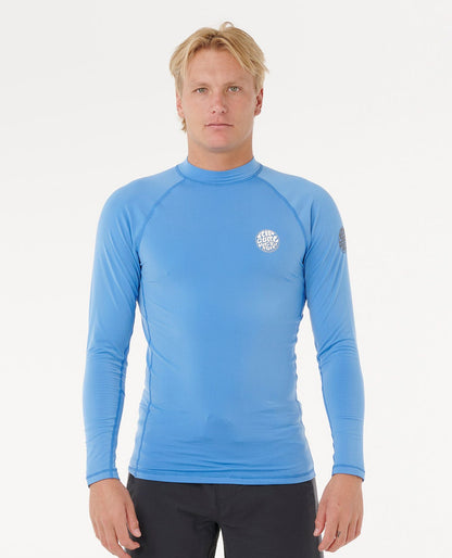 Rip Curl Men Icons UPF50+ Brushed Long Sleeve Rash Vest
