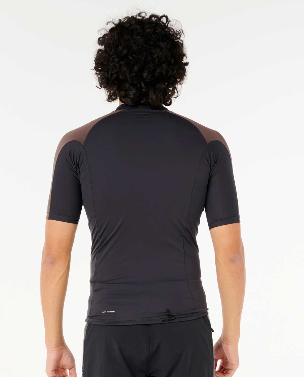 Rip Curl Men Search UPF Performance Short Sleeve Rash Guard