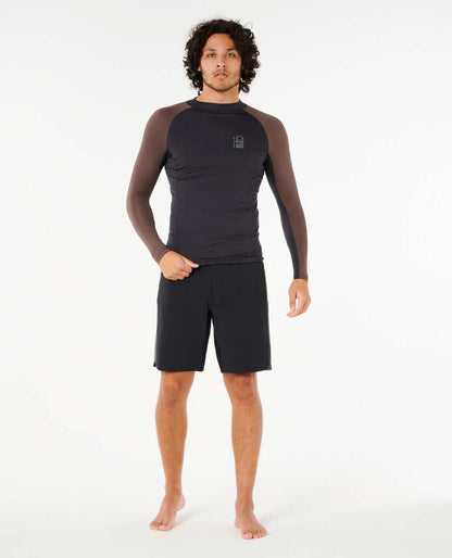 Rip Curl Men Search UPF Performance Long Sleeve Rash Guard