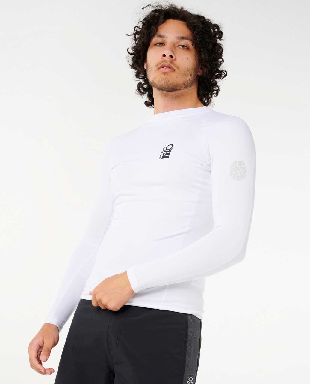 Rip Curl Men Search UPF Performance Long Sleeve Rash Guard