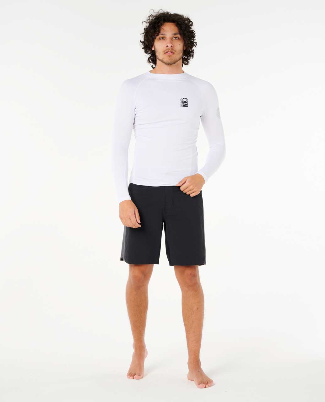 Rip Curl Men Search UPF Performance Long Sleeve Rash Guard