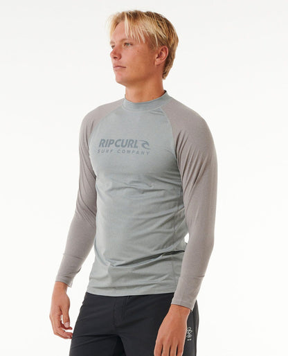Rip Curl Men Shock UV Long Sleeve Rash Guard