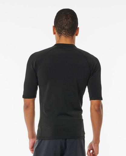 Rip Curl Men Icons UPF50+ Brushed Short Sleeve Rash Vest