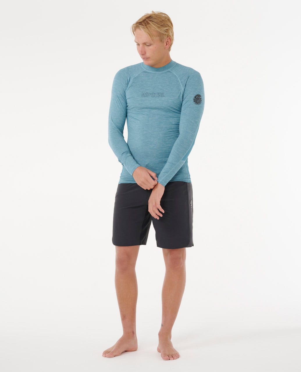 Rip Curl Men Dawn Patrol UV Long Sleeve Rash Guard