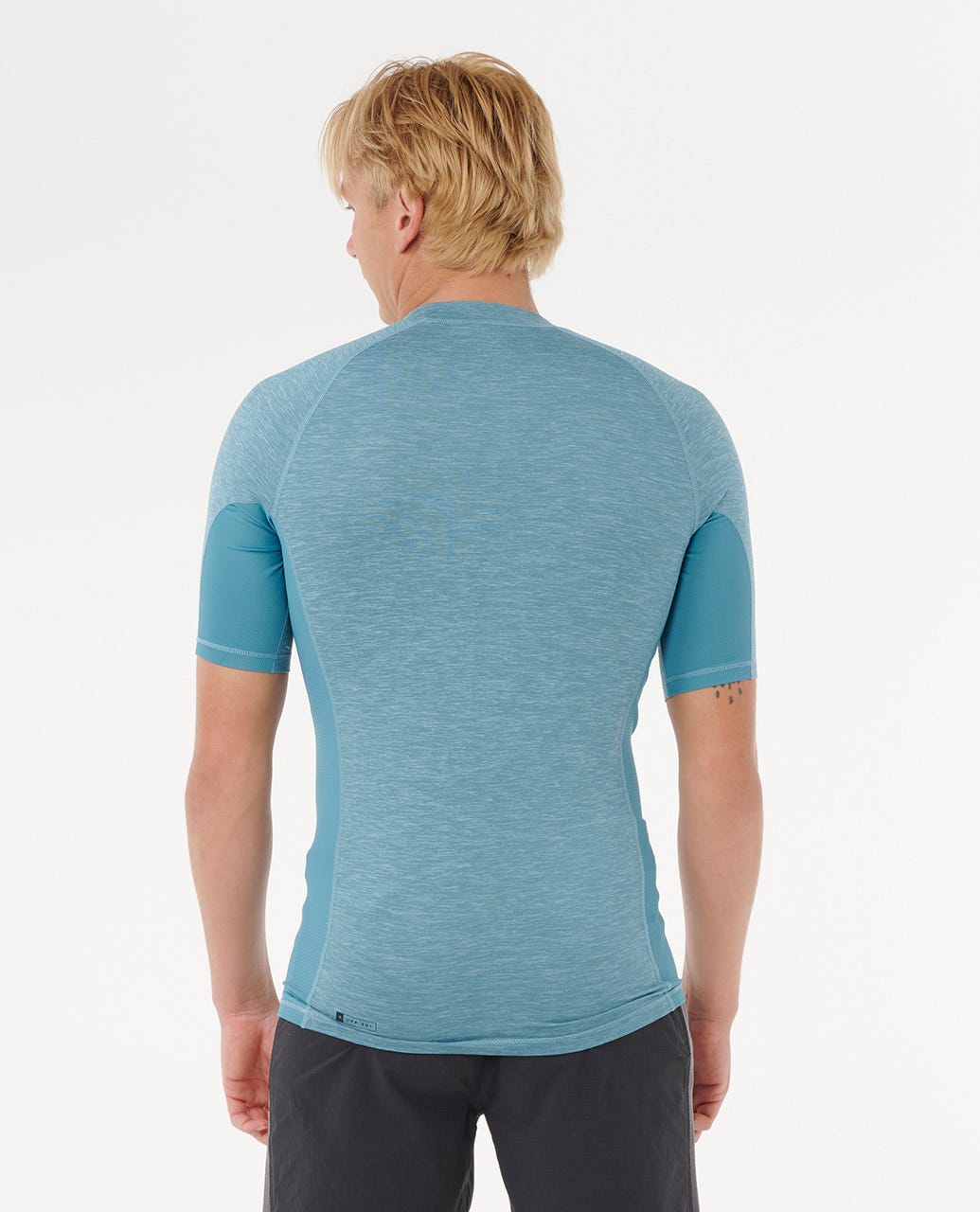 Rip Curl Men Dawn Patrol UV Short Sleeve Rash Guard