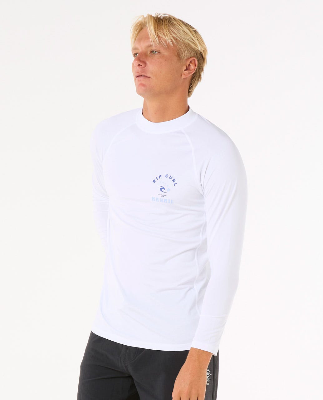 Rip Curl Men Island Vibe UPF Long Sleeve Rash Guard