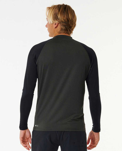 Rip Curl Men Shock UV Long Sleeve Rash Guard