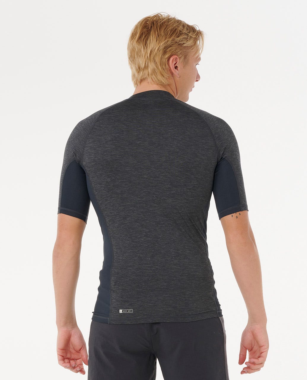 Rip Curl Men Dawn Patrol UV Short Sleeve Rash Guard