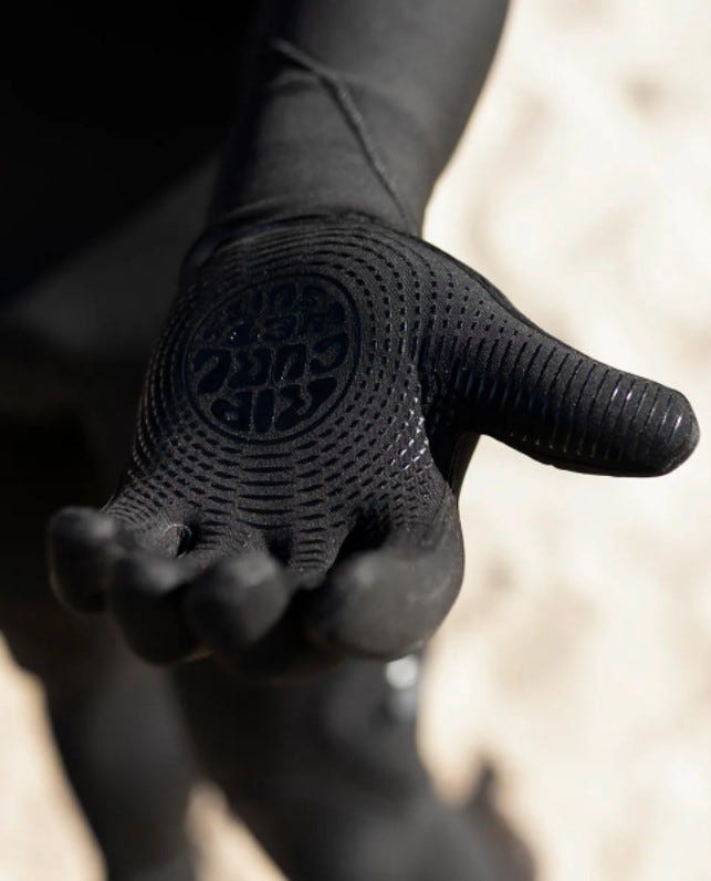 Rip Curl Men Flashbomb 3/2mm 5 Finger Glove