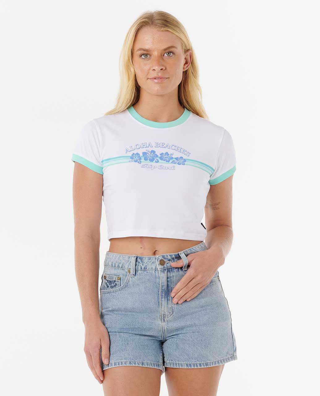 Rip Curl Women Keepsakes Baby Tee