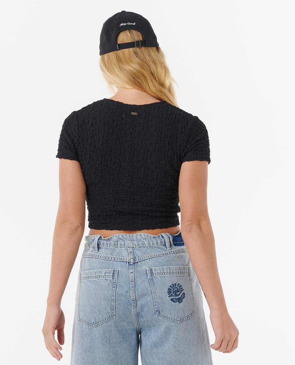 Rip Curl Women Sunset Luau Textured Tee