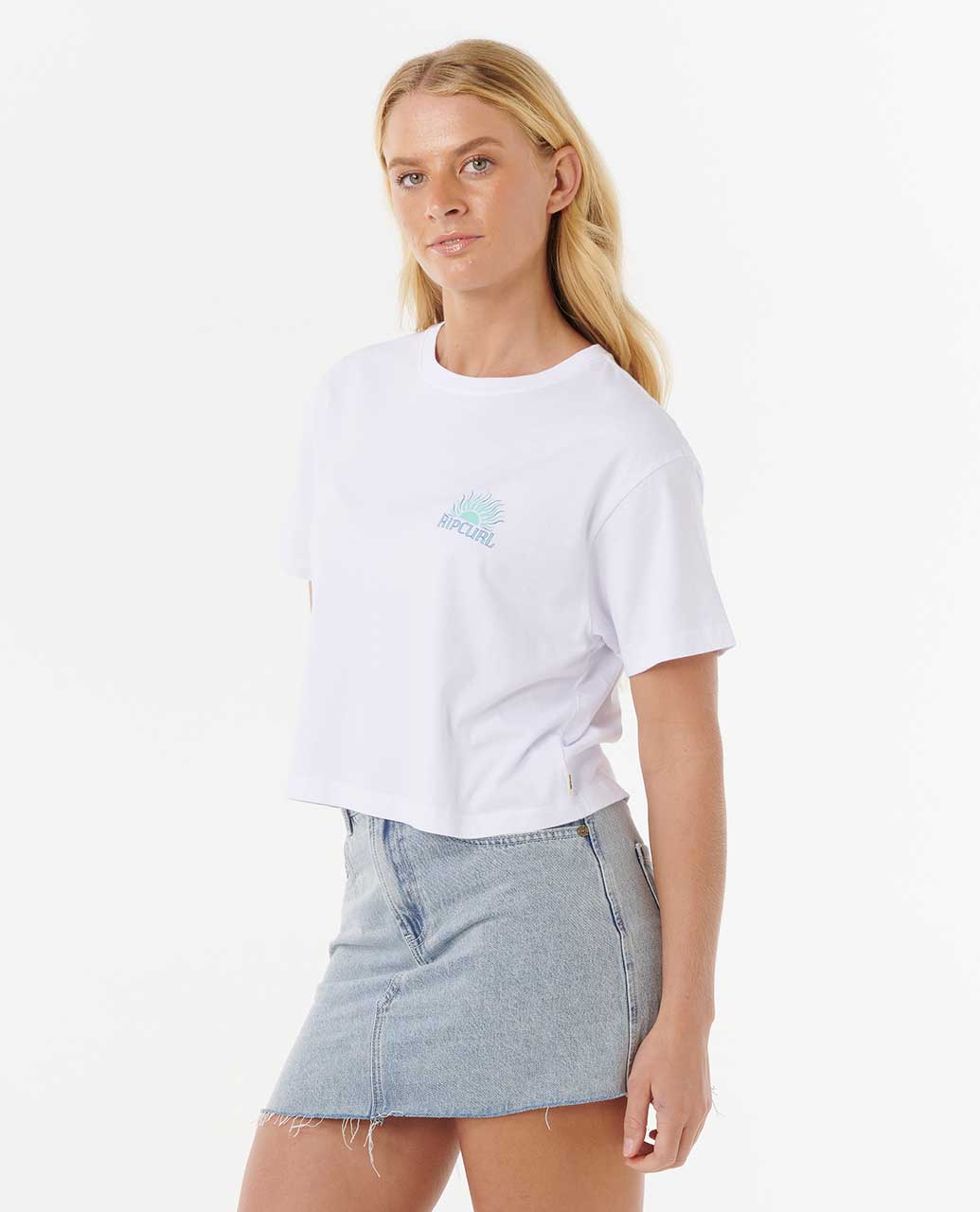 Rip Curl Women Sunrise Crop Tee