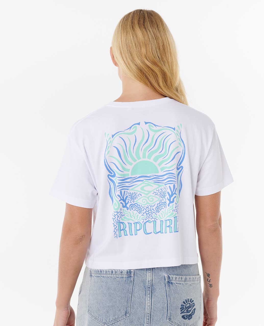 Rip Curl Women Sunrise Crop Tee